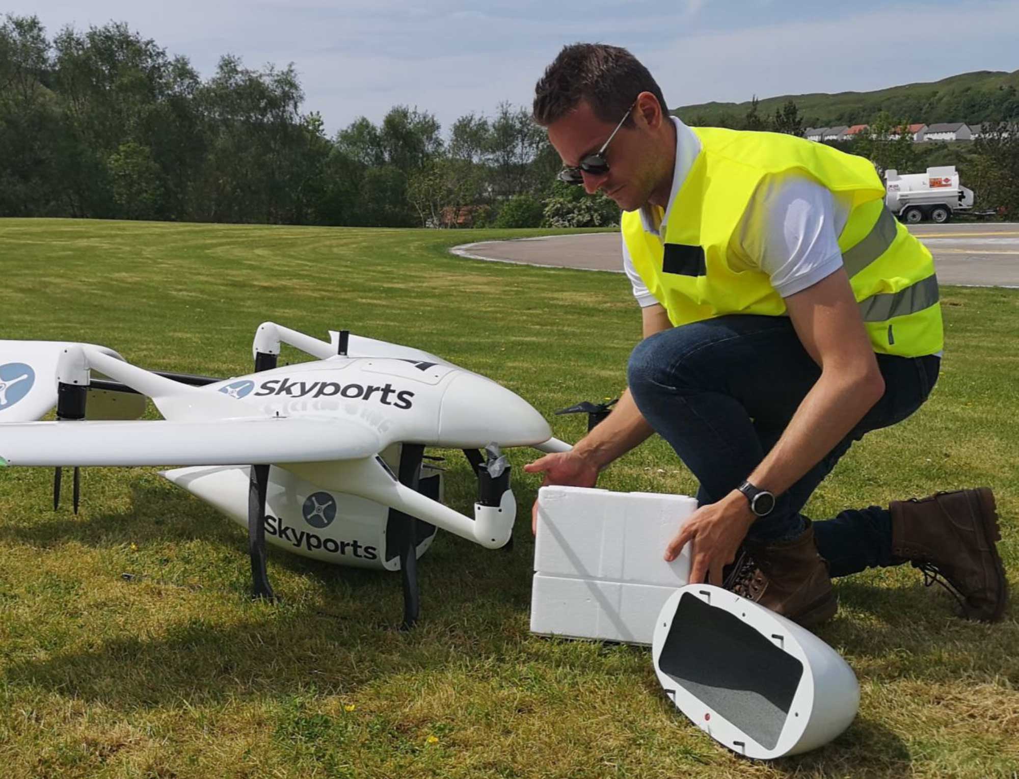 Skyports drone operator