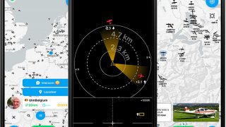 SafeSky traffic app
