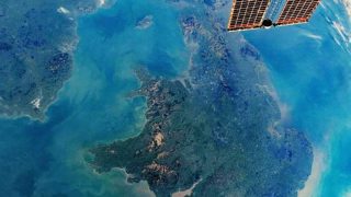 UK from Space Nasa photo