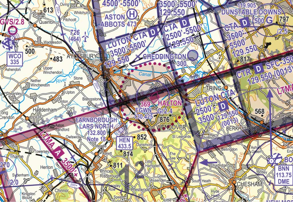 RAF Halton chart