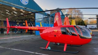 R44 ICE helicopters Elstree