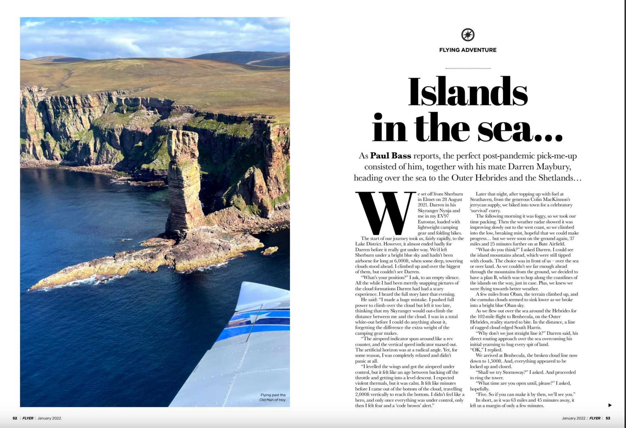 Flying Adventure to Shetland